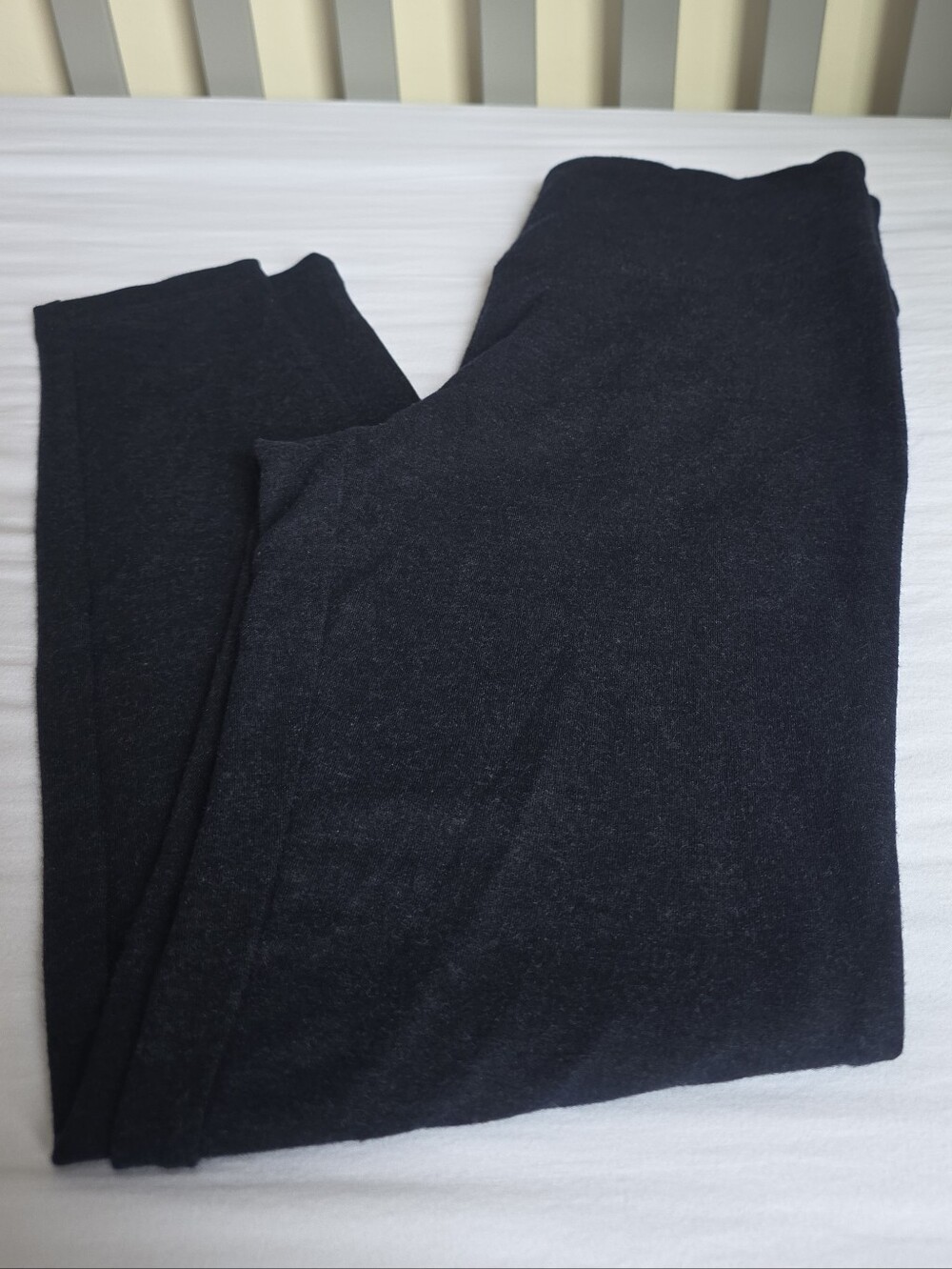 Max And Mia Navy French Terry Legging Pants Size Medium